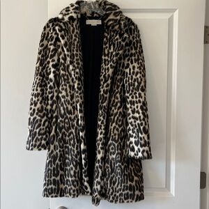 STELLA MCCARTNEY Faux Fur Animal print Coat